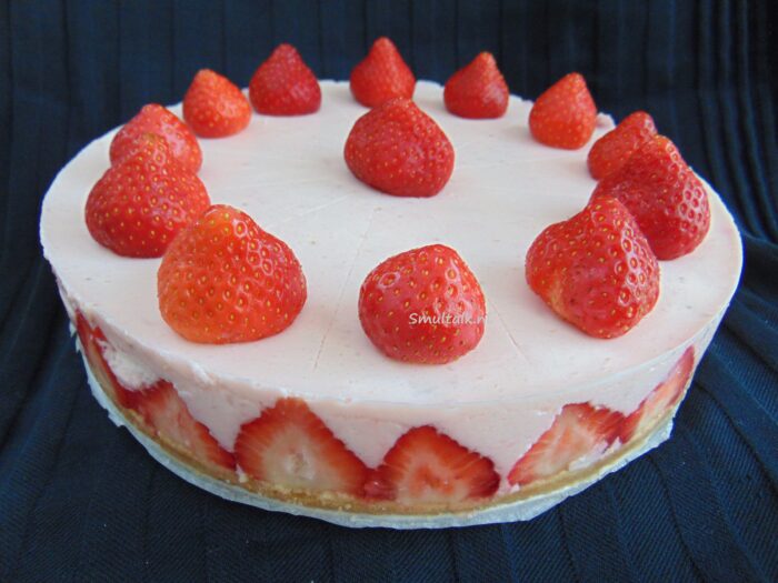 aardbeien kwarktaart