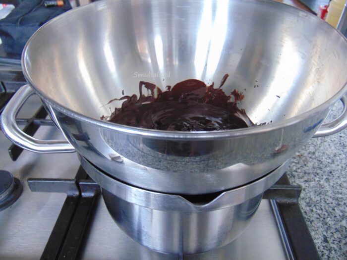 au bain-marie