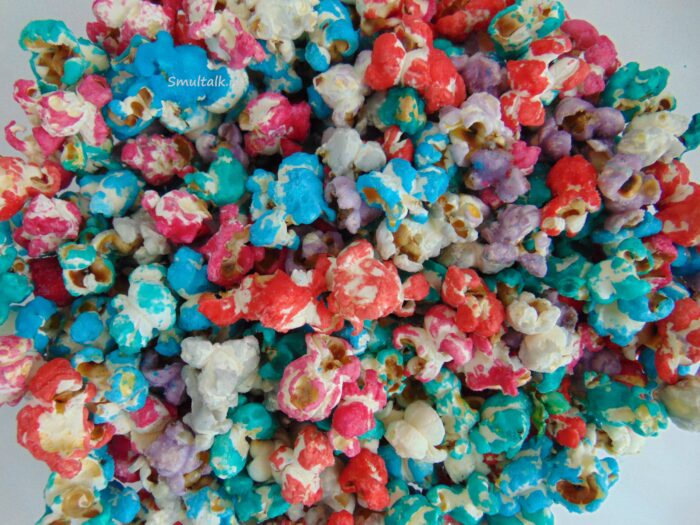 gekleurde popcorn, Gekleurde popcorn, Smultalk