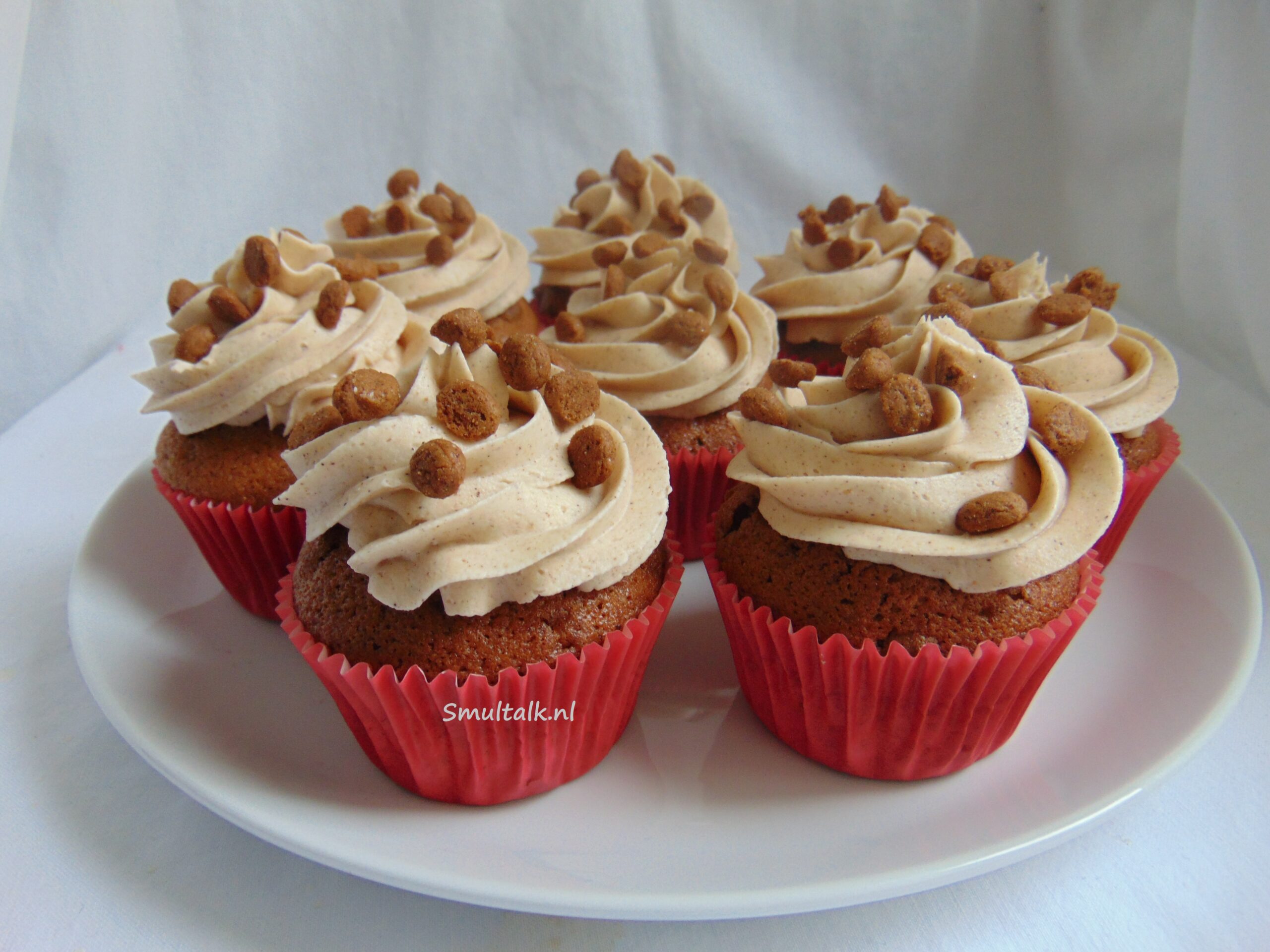 10 x bakken voor Sinterklaas: speculaas cupcakes