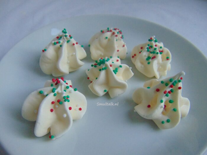 schuimpjes met sprinkles