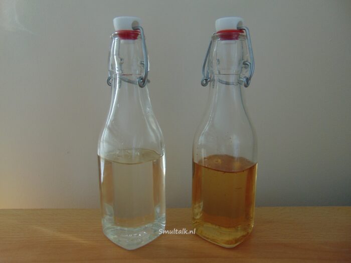 2 flesjes trempeersiroop