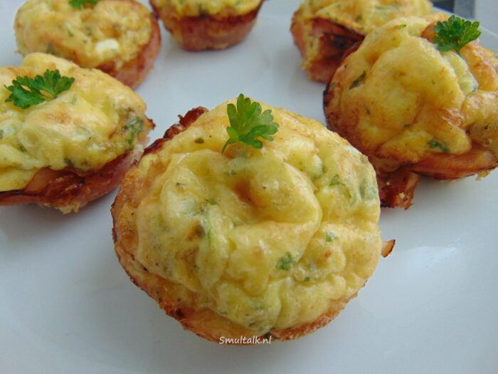Ei-bacon muffins, Ei-bacon muffins, Smultalk