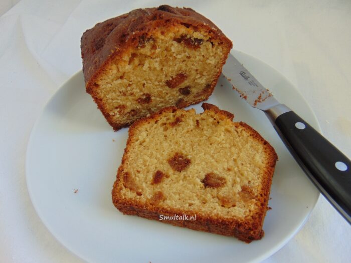 plakje bitterkoekjescake