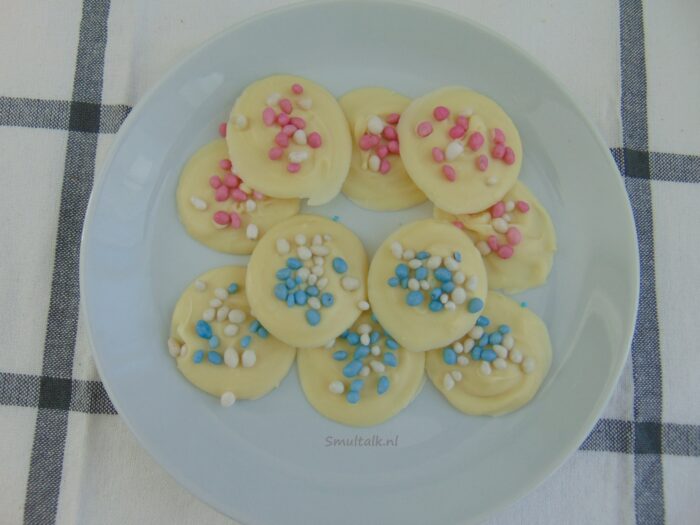 Geboorteflikken met muisjes