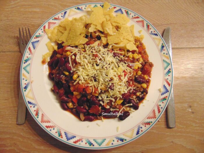 mexicaanse bonenschotel