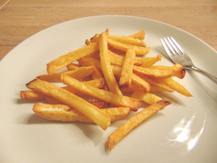 zelfgemaakte patat uit de airfryer