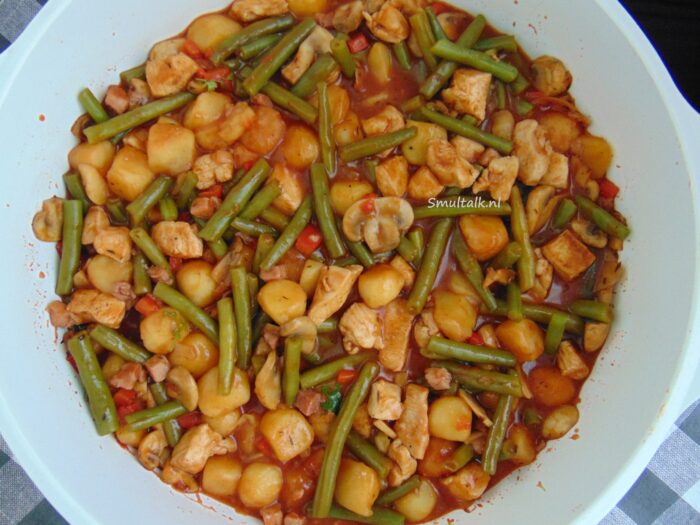 Hollands jachtsauspannetje van bovenaf