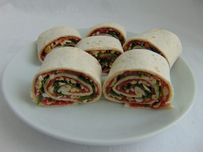 wraps met carpaccio