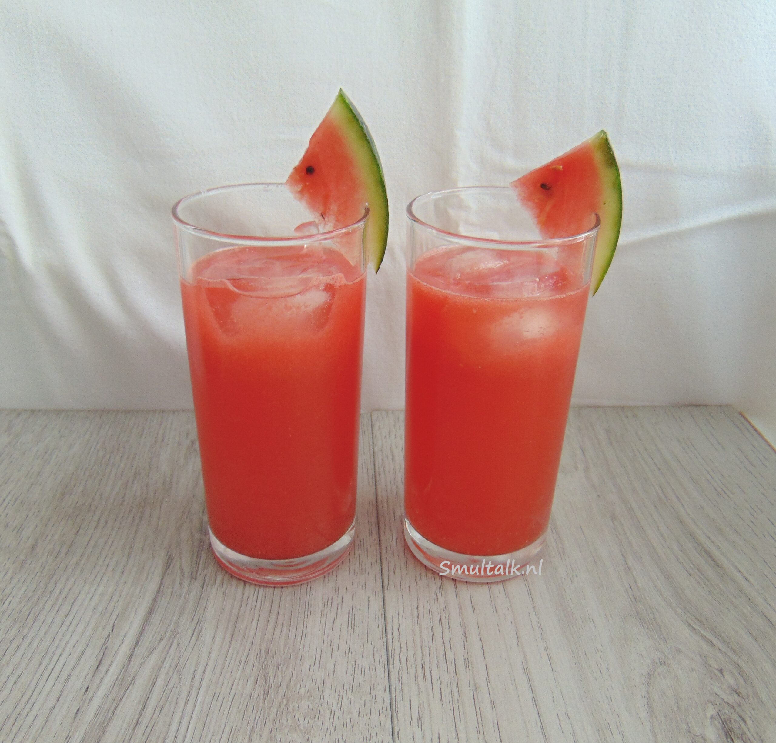 2 watermeloen mocktails