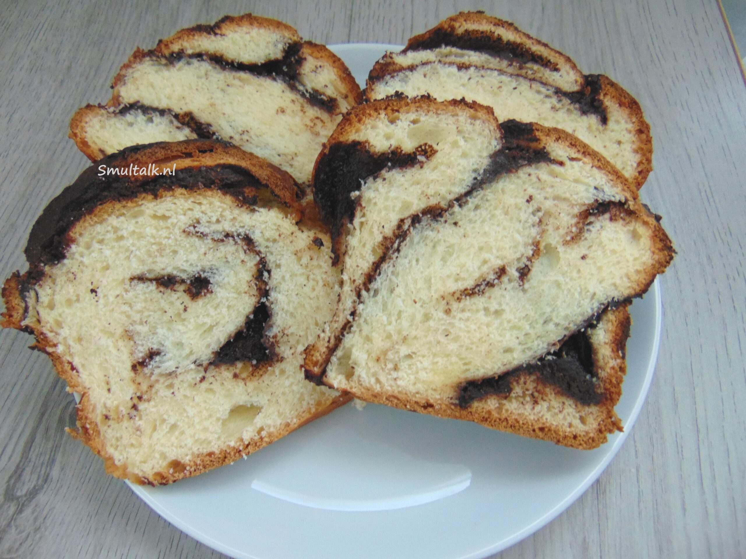 chocolade babka van dichtbij