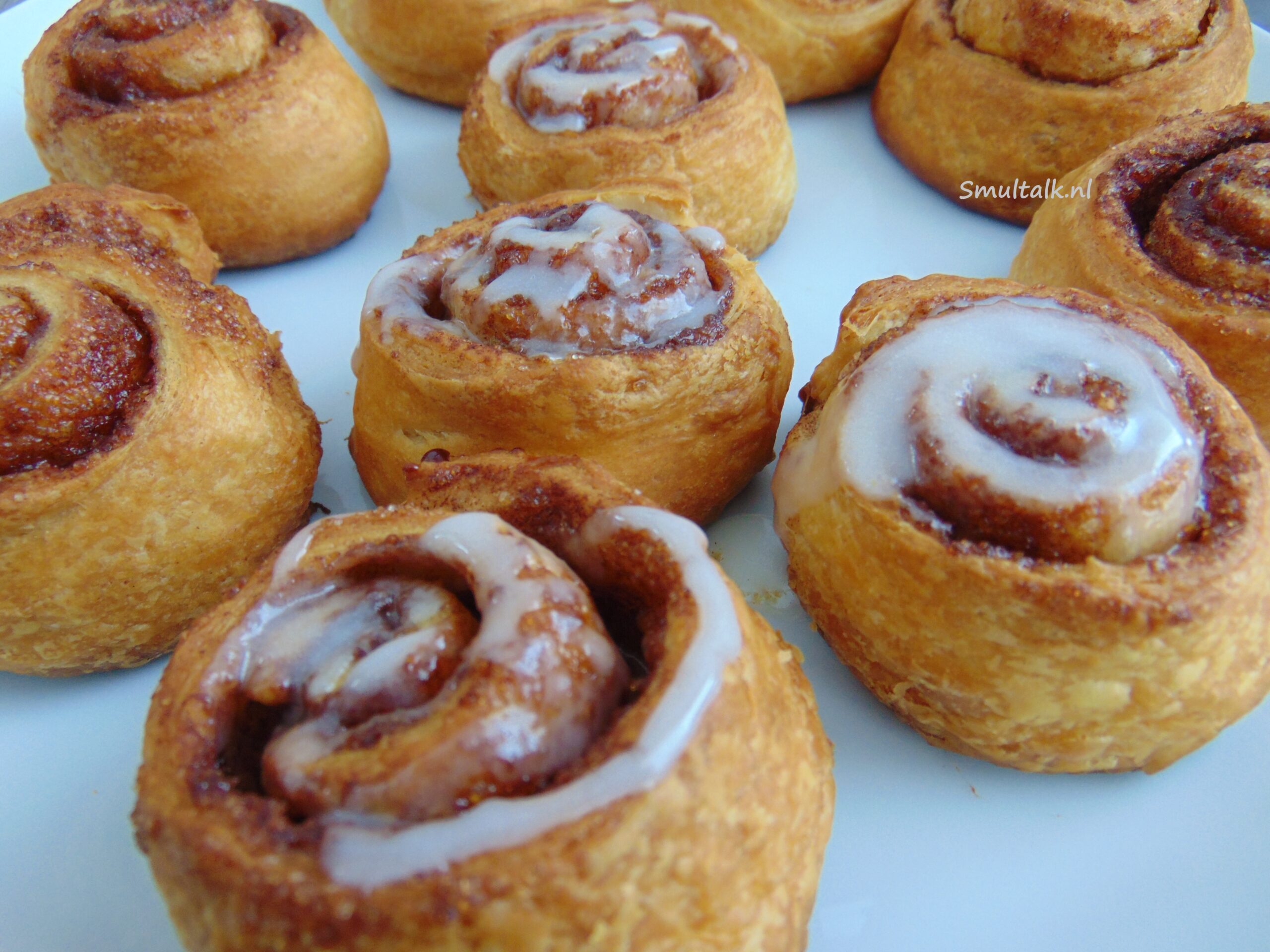 kaneelbroodjes van croissantdeeg, Kaneelbroodjes van croissantdeeg, Smultalk